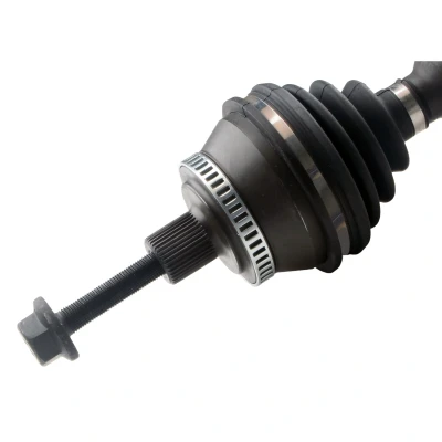 Imagem de FEBI BILSTEIN 193451 Veio de transmissão Eixo dianteiro, lado esquerdo com parafuso AUDI: A6 C5 Avant, Sedan