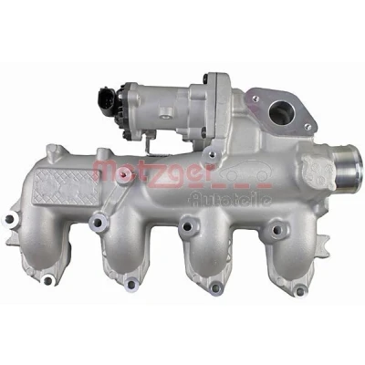 Imagem de METZGER 0892625 Válvula EGR elétrico de controlo com colector admissão, junta FORD: Focus 2, Transit Connect Mk1 Van, 2 Kombi