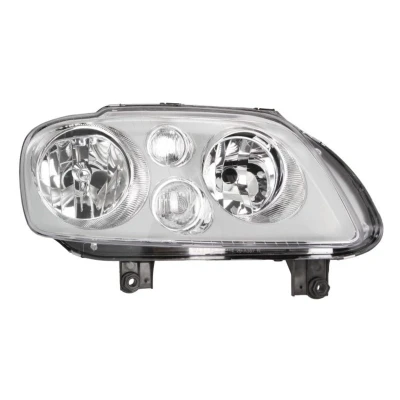Imagem de TYC 20 0387 25 2 Farol Principal à direita H7/H7 sem motor elétrico, com porta lâmpadas VOLKSWAGEN: Caddy 3, Touran I