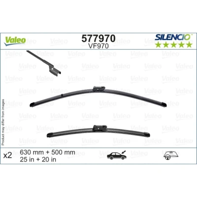 Imagem de Escova do limpa vidros Valeo 577970 à frente plana FORD: Focus Mk4 Turnier, Hatchback