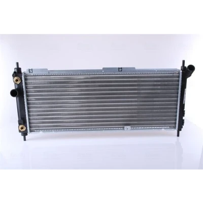Imagem de NISSENS 632921 Radiador, arrefecimento do motor Alumínio 680 270 23 Aletas de refrigeração unidas mecanicamente OPEL: Corsa B Hatchback, Van