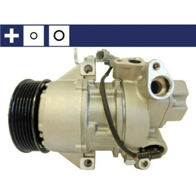 Imagem de MAHLE ORIGINAL ACP 43 000S Compressor 5SER09C 12 PAG 46 R 134a com retentor TOYOTA: Yaris II Hatchback