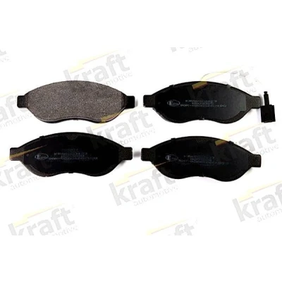 Imagem de KRAFT 6003423 Jogo de pastilhas para travão disco Eixo dianteiro incl. contacto aviso desgaste FIAT: Ducato III Van