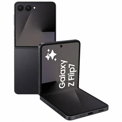 Imagem de Telemóvel Samsung Galaxy Z Flip7 12GB/512GB Preto Escuro Dobrável com AI