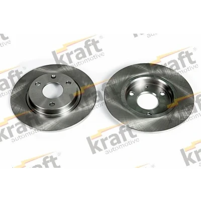 Imagem de KRAFT Disco de travão CITROËN: Saxo Hatchback, AX, PEUGEOT: 106 II I Hatchback 238mm 8,0mm 3 3furos cheio 6045530 95027199,95661810