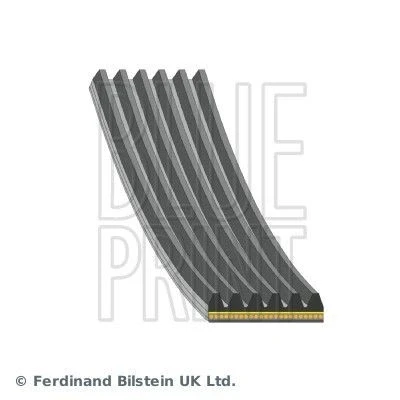 Imagem de BLUE PRINT AD06A1194 Correia trapezoidal estriada 1194 6 EPDM (borracha de etileno propileno dieno) TOYOTA: Auris Hatchback