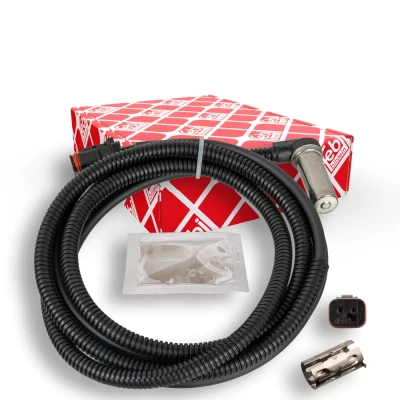 Imagem de FEBI BILSTEIN 174527 Sensor de ABS Eixo traseiro esquerdo, direito com manga, graxa 1185 2785