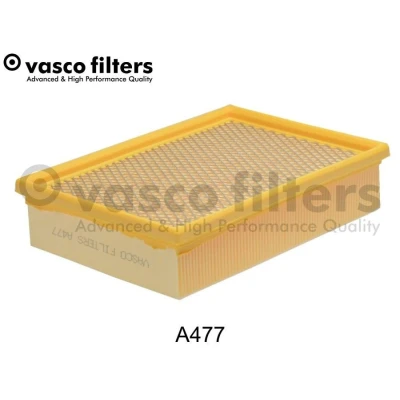 Imagem de DAVID VASCO A477 Filtro de ar 57 184 258 rectangular Cartucho filtrante FORD: Escort 6, 5, 6 Kombi
