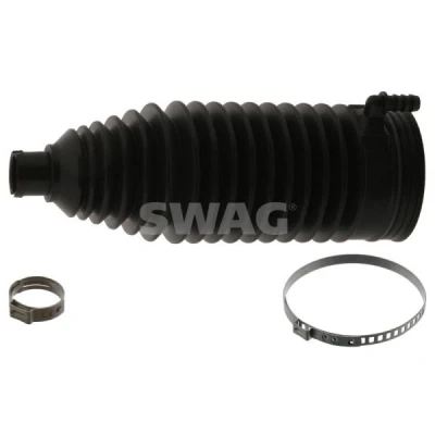 Imagem de SWAG 62 94 4797 Jogo de foles, direcção Borracha Eixo dianteiro, lado esquerdo, direito com braçadeiras CITROËN: C4 I Hatchback