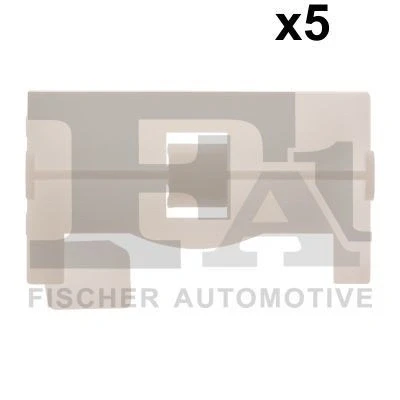 Imagem de FA1 22 40037.5 Grampo, friso branco RENAULT: Kangoo I Express