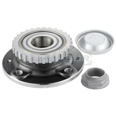Imagem de SNR R166.29 Kit de rolamento roda com apoio borracha, carreto 129mm PEUGEOT: Partner II Van, I Origin Van