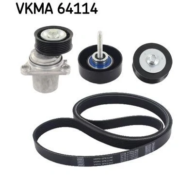 Imagem de SKF VKMA 64114 Jogo de correias trapezoidais estriadas