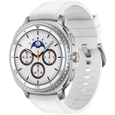 Imagem de Samsung Galaxy Watch8 Classic Bluetooth 46 mm Smartwatch com AI Branco
