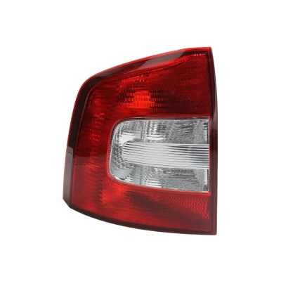Imagem de ABAKUS 665 1917L UE Farolim esquerda parte exterior P21W, PY21W Vermelho sem porta lâmpadas, lâmpada SKODA: Octavia 2 Combi