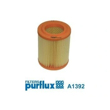 Imagem de PURFLUX A1392 Filtro de ar 175 140 Cartucho filtrante HONDA: Civic 7 Hatchback, CR V 2, Limousine