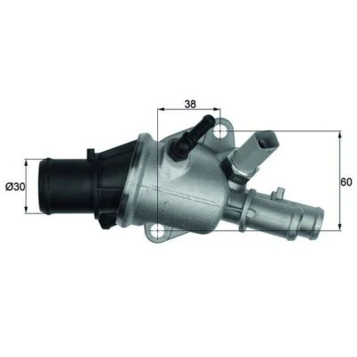 Imagem de MAHLE ORIGINAL TI 156 88 Termóstato, líquido de refrigeração ALFA ROMEO: Sportwagon, Sedan, 146, FIAT: BRAVO 1, Marea Weekend