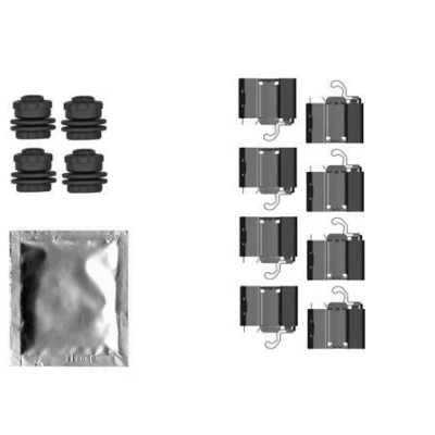 Imagem de TEXTAR 82558300 Kit de acessórios, pastilhas travão
