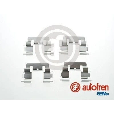 Imagem de AUTOFREN SEINSA D42807A Kit de acessórios, pastilhas travão Eixo dianteiro TOYOTA: Corolla VIII Liftback, Sedan, Compact