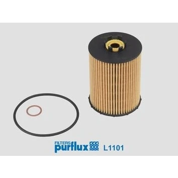 Imagem de PURFLUX L1101 Filtro de óleo Cartucho filtrante BMW: 5 Sedan, Touring, X5