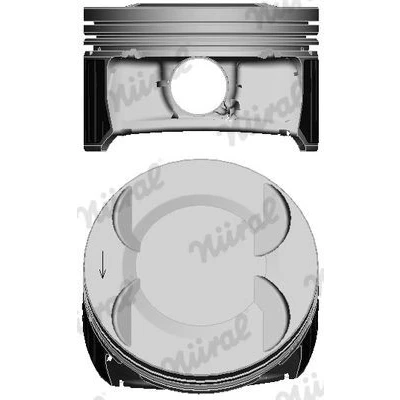 Imagem de NÜRAL 87 435307 00 Pistão 79,5 OPEL: Astra H Caravan, Insignia A Hatchback, Van