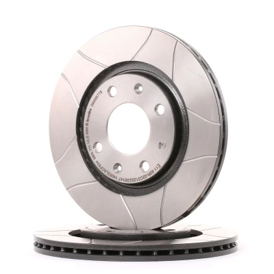 Imagem de BREMBO MAX LINE 09.4987.76 Disco de travão 266 20,5 4 interior ventilado, fendido revestido com parafusos PEUGEOT: 206 Hatchback, 306 Hatchback
