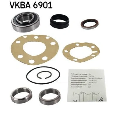 Imagem de SKF VKBA 6901 Kit de rolamento roda com retentor do veio 90 TOYOTA: HILUX 3 Pick up, 5 6 up