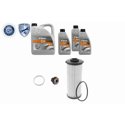 Imagem de VAICO V10 4991 XXL Conjunto de peças, mudança óleo, caixa vel. automática com juntas óleo para lavagem retentor