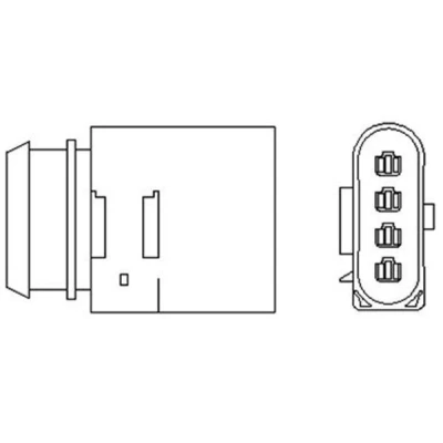 Imagem de MAGNETI MARELLI 466016355093 Sonda lambda com aquecimento 4 AUDI: A3 Hatchback, TT Coupe, Roadster, SEAT: Ibiza 3, Córdoba II Sedan