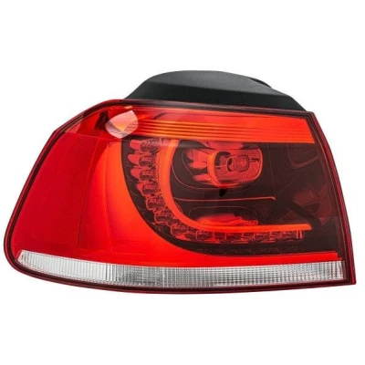 Imagem de HELLA 2SD 010 408 071 Farolim esquerda parte exterior LED, WY21W 12 escuro, Vermelho com lâmpada de incandescência, porta lâmpadas