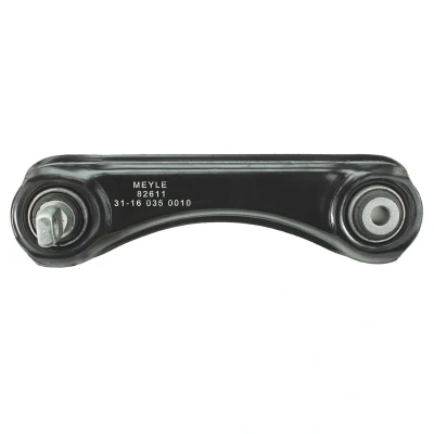 Imagem de MEYLE 31 16 035 0010 Braço de suspensão ORIGINAL Quality com apoio borracha em cima, Eixo traseiro esquerdo transversal Chapa aço
