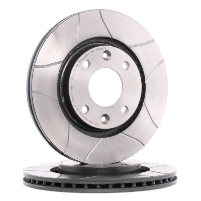 Imagem de BREMBO MAX LINE 09.8695.75 Disco de travão 22 interior ventilado, fendido revestido com parafusos PEUGEOT: 307 Hatchback, 207 206 Hatchback