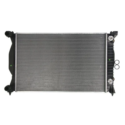 Imagem de NRF 50543 Radiador, arrefecimento do motor Alumínio 630 408 26 Aletas de refrigeração soldadas AUDI: A4 B6 Sedan, Avant, A6 C5 Sedan
