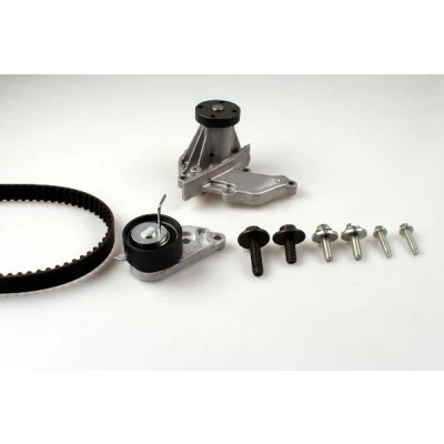 Imagem de HEPU PK02350 Bomba de Água + Kit Correia Distribuição com parafusos 117 FORD: Focus 2, Mk1 Carrinha, FIESTA 5, VOLVO: V50, S40 II, C30
