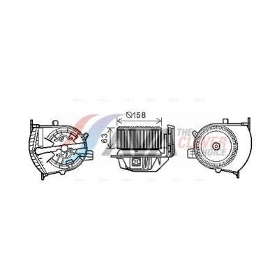 Imagem de PRASCO RT8585 Motor eléctrico, ventilador do habitáculo