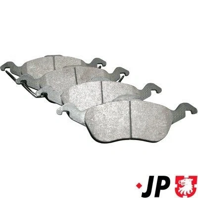 Imagem de JP GROUP 1563600910 Jogo de pastilhas para travão disco Eixo dianteiro excl. contacto aviso desgaste FORD: Focus Mk1 Hatchback