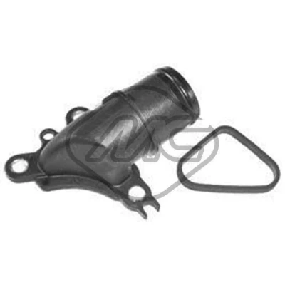 Imagem de Metalcaucho 03924 Flange sem termóstato RENAULT: MEGANE 2 Kombi, 2, OPEL: Vivaro A Van