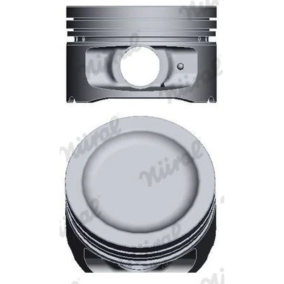 Imagem de NÜRAL 87 427107 00 Pistão 67 para biela trapezoidal SMART: City Coupe