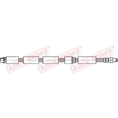 Imagem de QUICK BRAKE 32.810 Mangueira de Travão 600 M10x1