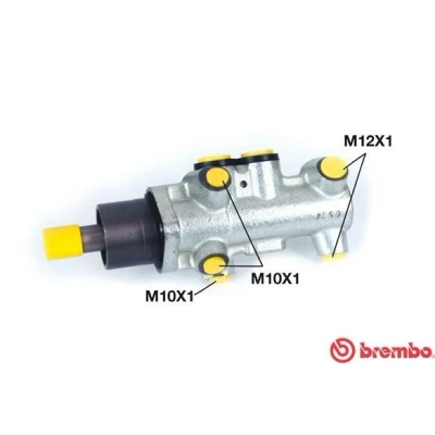 Imagem de BREMBO M 68 009 Bomba Central Dos Travões Alumínio 10 x 1 (3), 12 (2)
