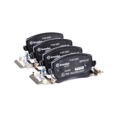 Imagem de BREMBO P 85 100X Jogo de pastilhas para travão disco excl. contacto aviso desgaste com parafusos pinça acessórios