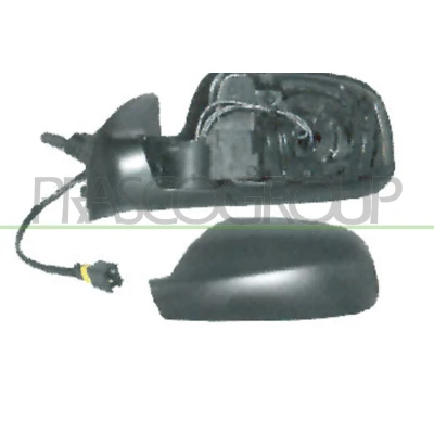 Imagem de Espelho retrovisor Prasco PG4207314 esquerda com subcapa elétrico aquecível, ajustável pelo interior PEUGEOT: 307 Hatchback, SW, Carrinha