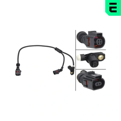 Imagem de OPTIMAL 06 S148 Sensor de ABS passivo 500 preparado para indicador aviso desgaste VOLKSWAGEN: Sharan I, SEAT: Alhambra I