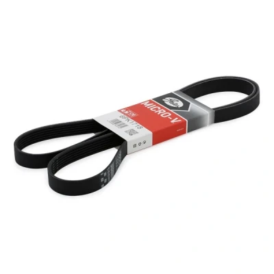 Imagem de GATES 6PK1718 Correia trapezoidal estriada 1718 6 Poliéster, EPDM (borracha de etileno propileno dieno) FleetRunner Micro V endado, norauto, oscaro,