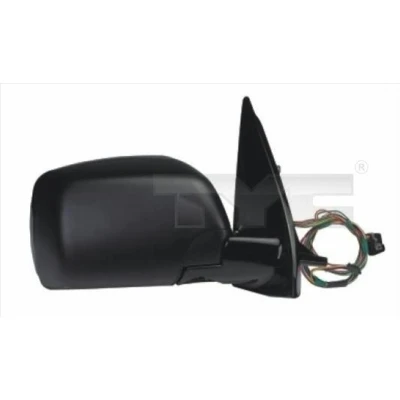 Imagem de Espelho retrovisor Tyc 303 0123 à direita com subcapa para regulação eléctrica dos espelhos, não esférico, tom azul, aquecível BMW: X5