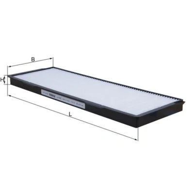 Imagem de MAHLE ORIGINAL LA 502 Filtro, ar do habitáculo Filtro de partículas 377,0 135 20,0