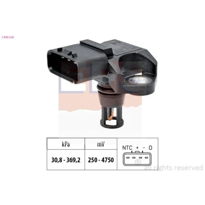 Imagem de EPS 1.993.158 Sensor 31kPa 369kPa Made in Italy OE Equivalent OPEL: Astra H Caravan, J Sports Tourer