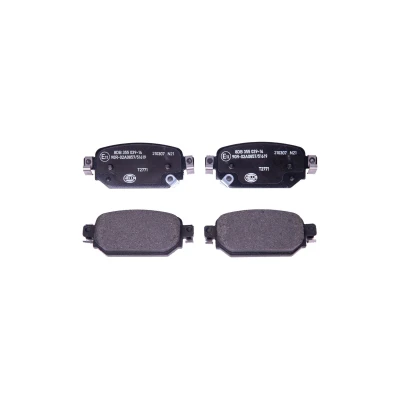 Imagem de HELLA 8DB 355 039 141 Jogo de pastilhas para travão disco com avisador sonoro desgaste MAZDA: CX 3, 3 Sedan, Hatchback