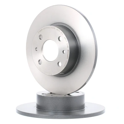 Imagem de BREMBO COATED DISC LINE 08.3126.11 Disco de travão 251 10 4 cheio revestido com parafusos FIAT: Stilo Hatchback, BRAVO 2, Linea, LANCIA: DELTA 3