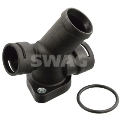 Imagem de SWAG 30 91 8236 Flange Plástico de cabeça cilíndrica com junta VOLKSWAGEN: Transporter 4 Bus,