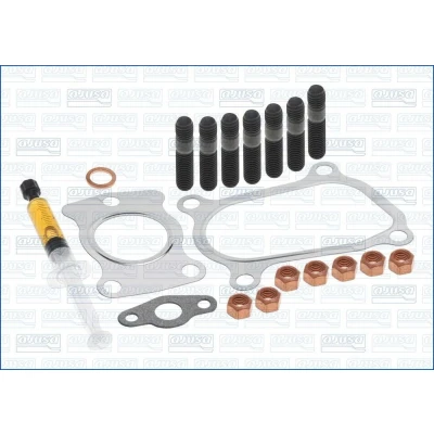 Imagem de AJUSA JTC11263 Kit de montagem, turbocompressor with studs, syringe oil com juntas instruções montagem PEUGEOT: 206 Hatchback